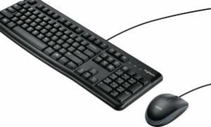 Logitech MK120 – Bedraad USB Toetsenbord en Muis – Qwerty